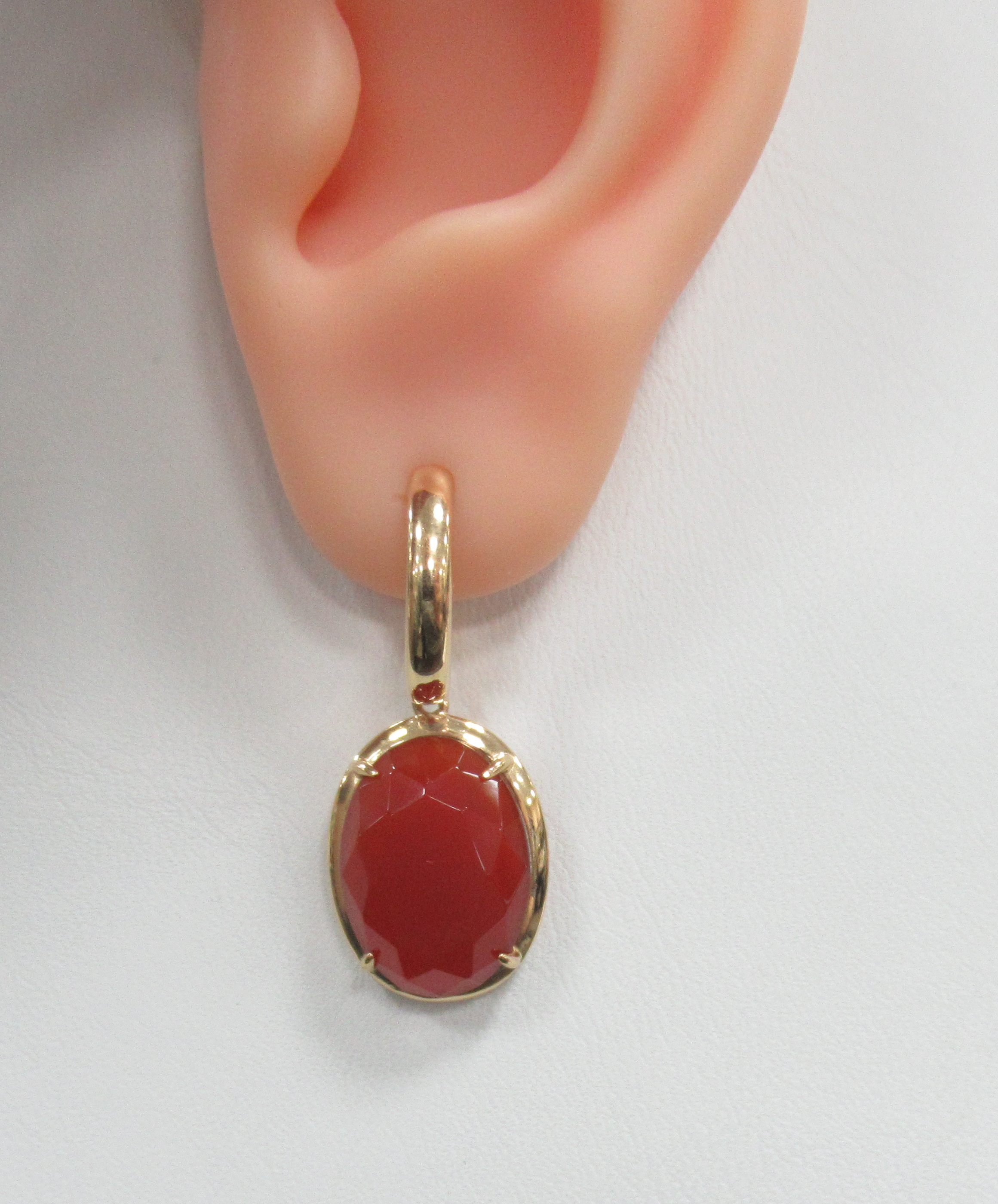 Серебряные серьги с агатами